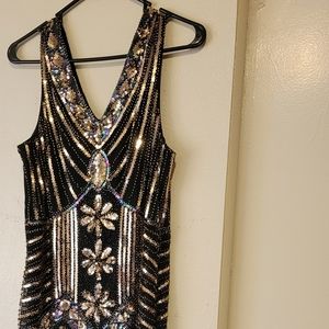 1920's flapper dress L/XL
